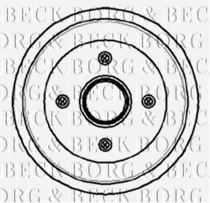 BBR7054 BORG+%26+BECK Brake System Brake Drum