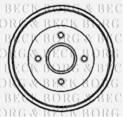 BBR7079 BORG+%26+BECK Тормозная система Тормозной барабан