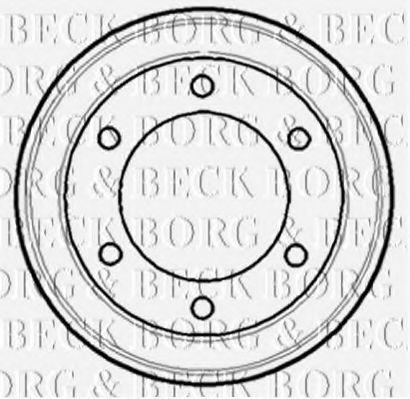 BBR7084 BORG+%26+BECK Bremstrommel