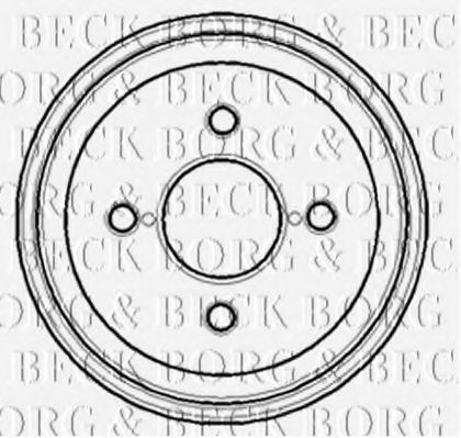 BBR7095 BORG+%26+BECK Тормозная система Тормозной барабан