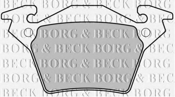 BBP1670 BORG+%26+BECK Brake Pad Set, disc brake