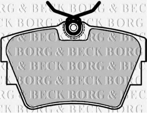 BBP1693 BORG+%26+BECK Brake Pad Set, disc brake
