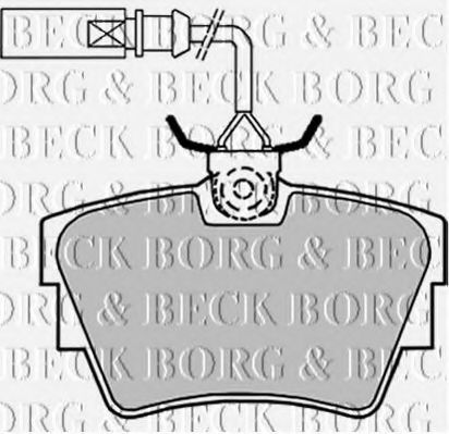 BBP1694 BORG+%26+BECK Brake Pad Set, disc brake