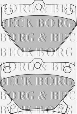 BBP1712 BORG+%26+BECK Brake System Brake Pad Set, disc brake