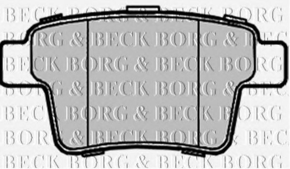 BBP1933 BORG+%26+BECK Brake Pad Set, disc brake