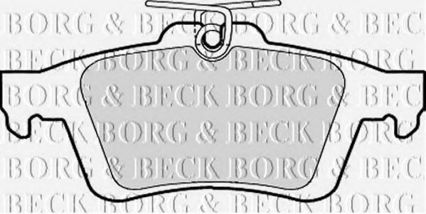 BBP1943 BORG+%26+BECK Brake System Brake Pad Set, disc brake
