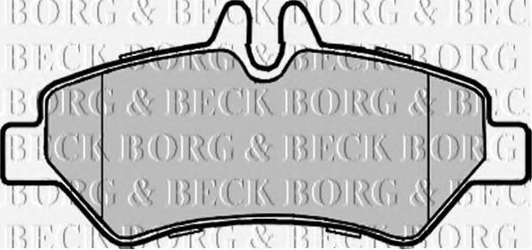 BBP1975 BORG+%26+BECK Brake Pad Set, disc brake
