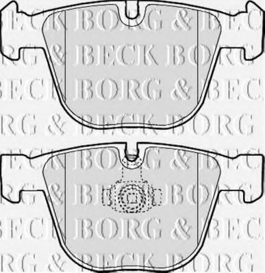 BBP1977 BORG+%26+BECK Brake System Brake Pad Set, disc brake