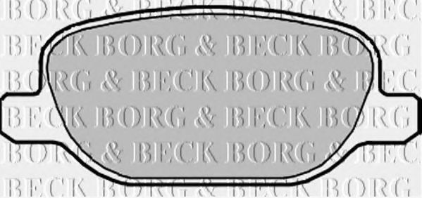 BBP1978 BORG+%26+BECK Brake Pad Set, disc brake