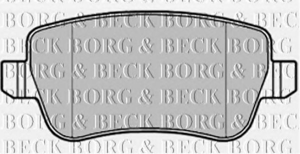 BBP1992 BORG+%26+BECK Brake Pad Set, disc brake