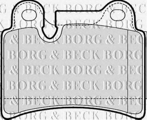 BBP2053 BORG+%26+BECK Brake System Brake Pad Set, disc brake
