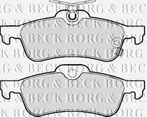BBP2109 BORG+%26+BECK Brake System Brake Pad Set, disc brake
