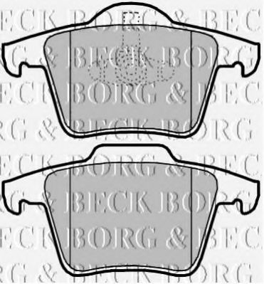 BBP2136 BORG+%26+BECK Brake Pad Set, disc brake