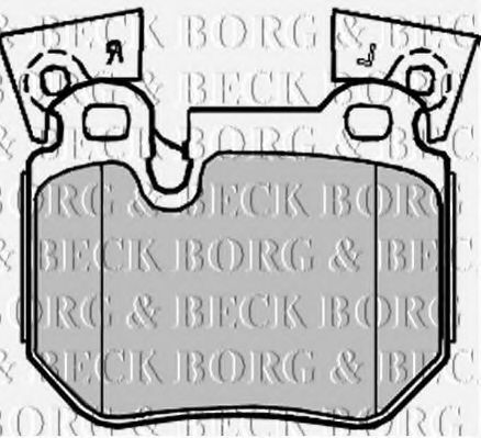 BBP2219 BORG+%26+BECK Brake Pad Set, disc brake
