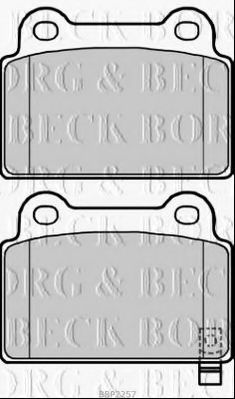 BBP2257 BORG+%26+BECK Brake System Brake Pad Set, disc brake
