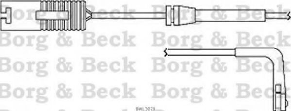 BWL3079 BORG+%26+BECK Brake System Warning Contact, brake pad wear
