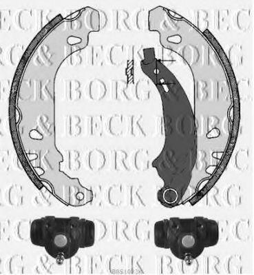 BBS1023K BORG+%26+BECK Brake System Brake Hose