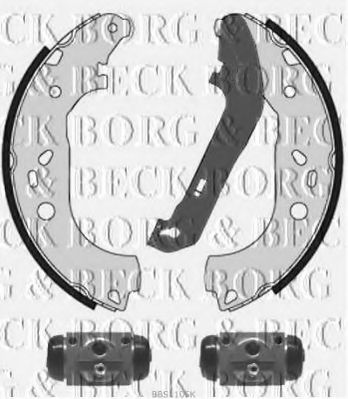 BBS1105K BORG+%26+BECK Brake Shoe Set