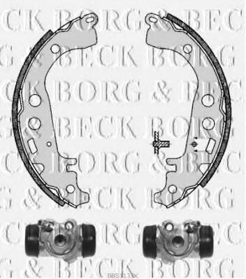 BBS1133K BORG+%26+BECK Brake System Brake Shoe Set