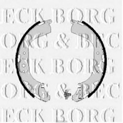 BBS6004 BORG+%26+BECK Bremsbackensatz