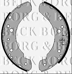 BBS6209 BORG & BECK Brake Shoe Set