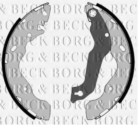 BBS6385 BORG+%26+BECK Brake Shoe Set