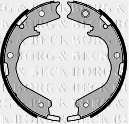 BBS6468 BORG+%26+BECK Тормозная система Комплект тормозных колодок