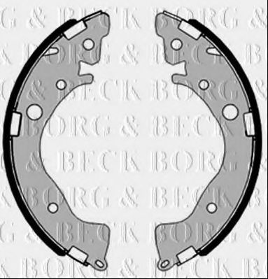 BBS6469 BORG+%26+BECK Brake Shoe Set