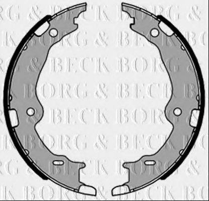 BBS6473 BORG+%26+BECK Brake Shoe Set