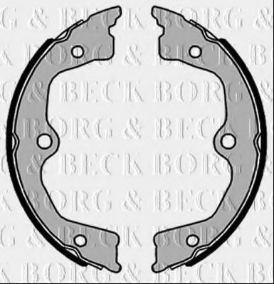 BBS6487 BORG+%26+BECK Brake System Brake Shoe Set