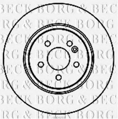 BBD4293 BORG+%26+BECK Brake System Brake Disc
