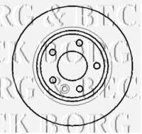 BBD4388 BORG+%26+BECK Brake System Brake Disc