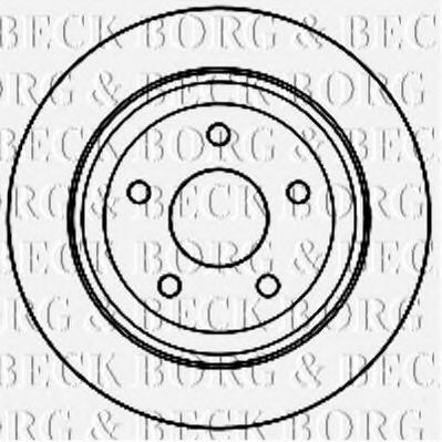 BBD4792 BORG+%26+BECK Brake System Brake Disc