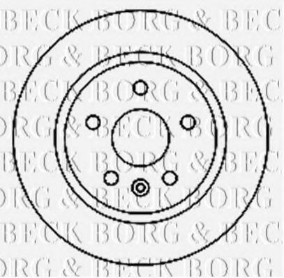 BBD4798 BORG+%26+BECK Brake System Brake Disc