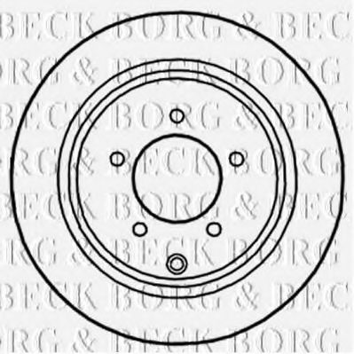 BBD5255 BORG+%26+BECK Brake System Brake Disc