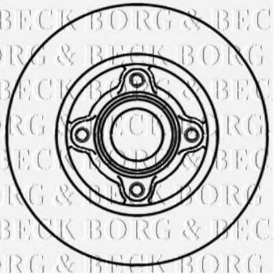 BBD5939S BORG+%26+BECK Brake System Brake Disc