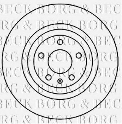 BBD5949S BORG+%26+BECK Brake System Brake Disc