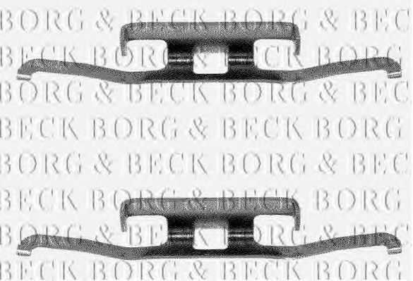 BBK1010 BORG+%26+BECK Accessory Kit, disc brake pads