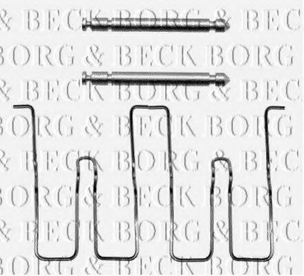 BBK1016 BORG+%26+BECK Accessory Kit, disc brake pads