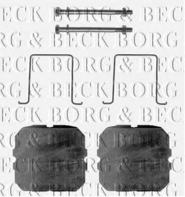 BBK1017 BORG+%26+BECK Accessory Kit, disc brake pads