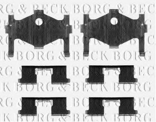 BBK1058 BORG+%26+BECK Accessory Kit, disc brake pads