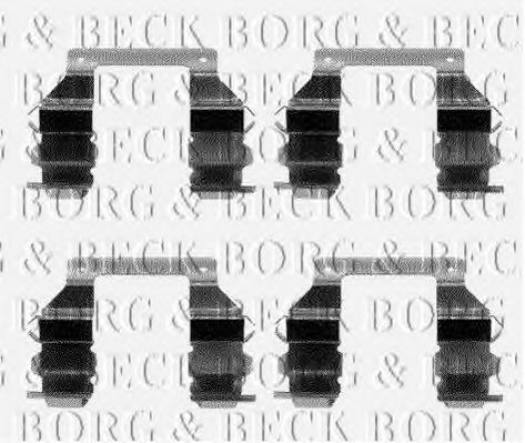 BBK1098 BORG+%26+BECK Wheel Suspension Wheel Hub