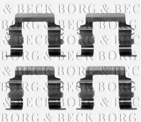 BBK1099 BORG+%26+BECK Radlagersatz