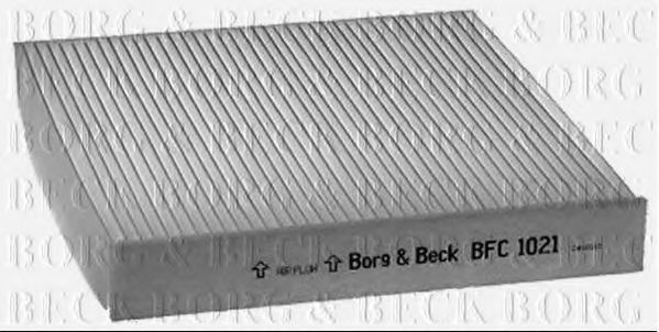 BFC1021 BORG+%26+BECK Filter, interior air