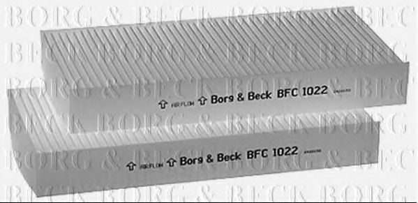 BFC1022 BORG+%26+BECK Filter, interior air