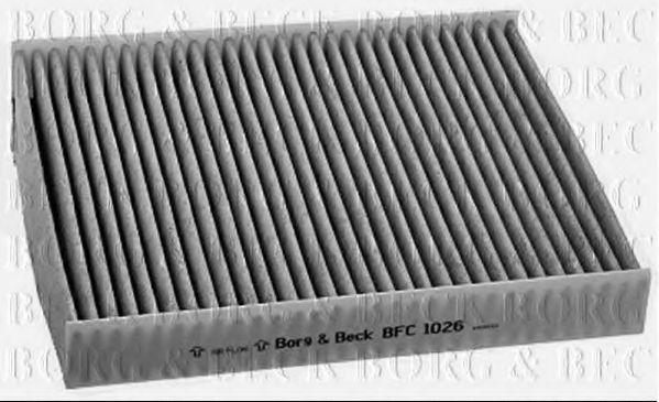 BFC1026 BORG+%26+BECK Filter, interior air
