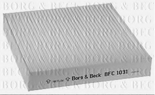 BFC1031 BORG+%26+BECK Filter, interior air