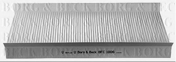 BFC1006 BORG+%26+BECK Filter, interior air