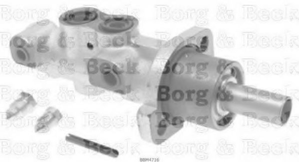 BBM4716 BORG+%26+BECK Brake System Brake Master Cylinder