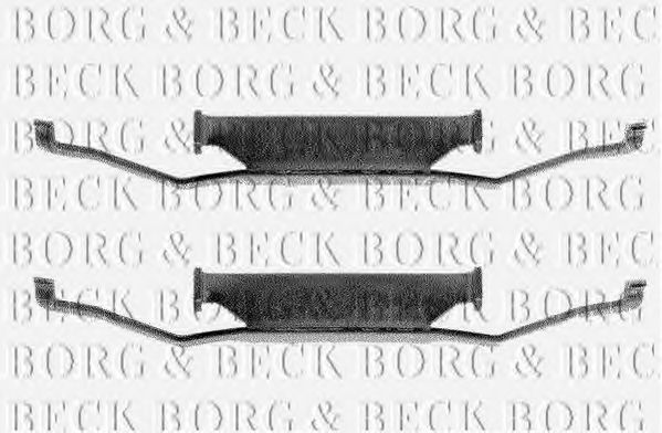 BBK1127 BORG+%26+BECK Accessory Kit, disc brake pads